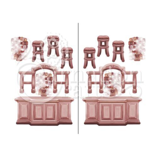 Carnation Crafts Meet You At The Bar Vignette Downloads - Vignette 2