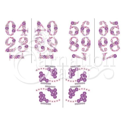Carnation Crafts Made With Flowers Numbers Vignette Downloads - Vignette 2