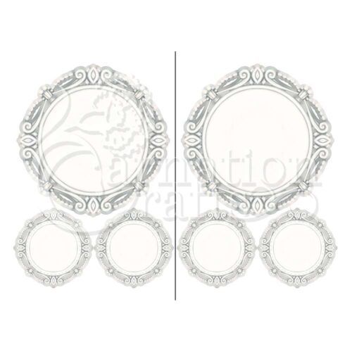 Carnation Crafts Weathered Circle Frame Vignette Downloads - Vignette 1