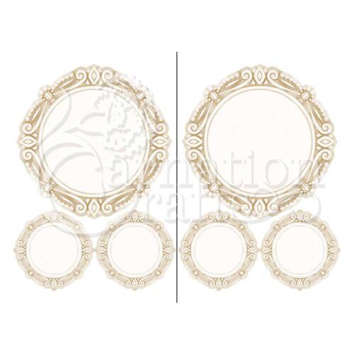 Carnation Crafts Weathered Circle Frame Vignette Downloads - Vignette 5