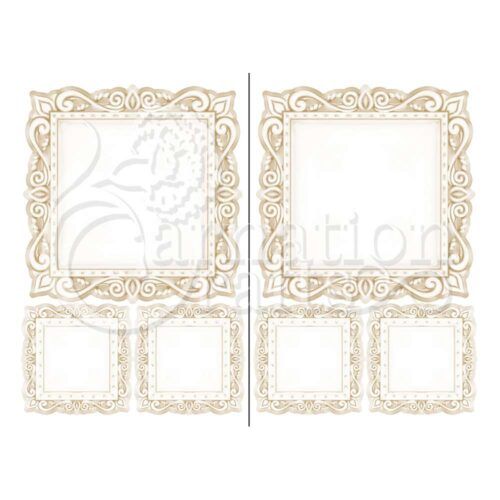 Carnation Crafts Weathered Square Frame Vignette Downloads - Vignette 5