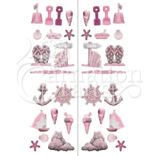 Carnation Crafts Around The Shore Vignette Downloads - Vignette 2