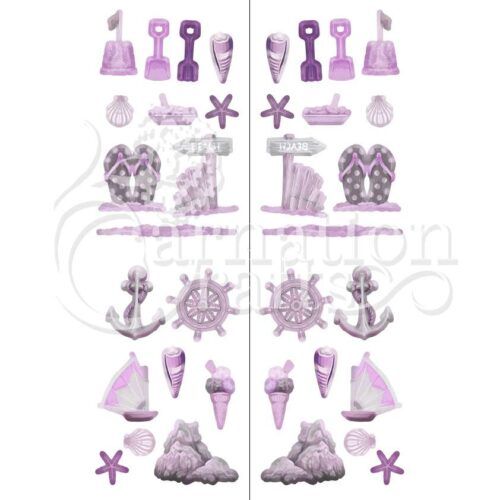 Carnation Crafts Around The Shore Vignette Downloads - Vignette 3
