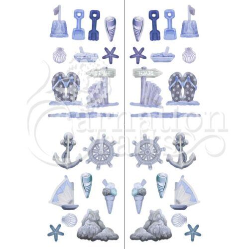 Carnation Crafts Around The Shore Vignette Downloads - Vignette 4