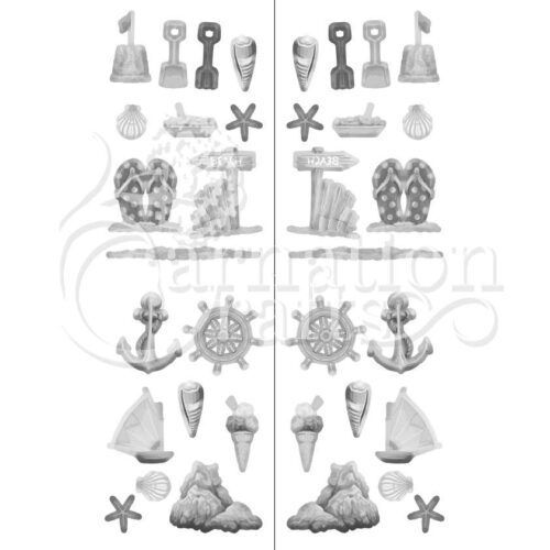 Carnation Crafts Around The Shore Vignette Downloads - Vignette 5