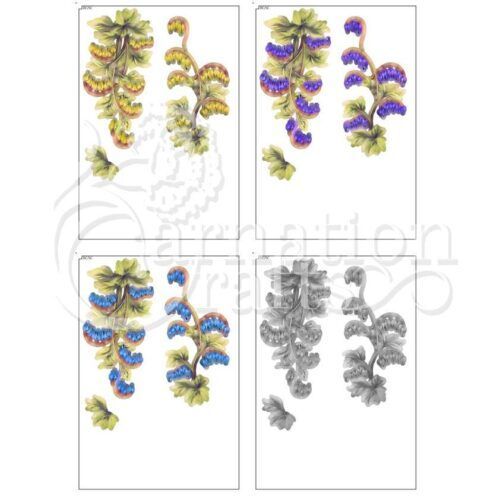 Carnation Crafts Serene Surroundings USB Bleeding Hearts Additional Vignette Downloads