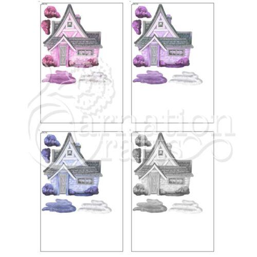 Carnation Crafts Serene Surroundings USB Cosy Cottage Additional Vignette Downloads