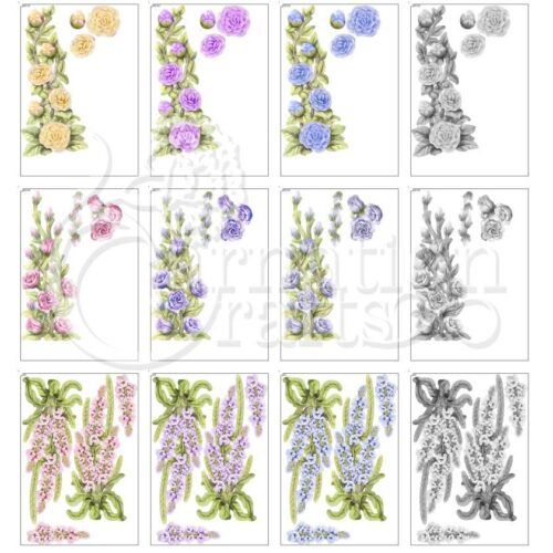 Carnation Crafts Serene Surroundings USB Floral Pillars Additional Vignette Downloads