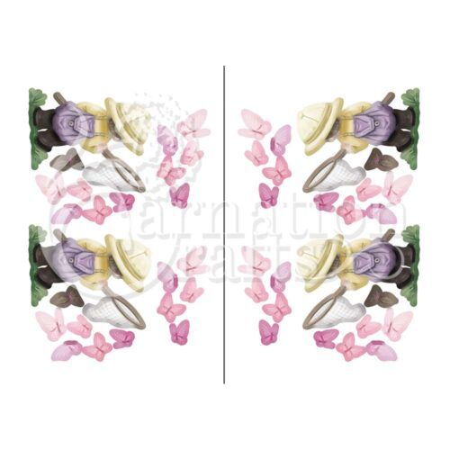 Carnation Crafts Butterfly Hunter Vignette Downloads - Vignette 1