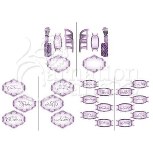 Carnation Crafts Bringing Good Tidings Vignette Downloads - Vignette 3