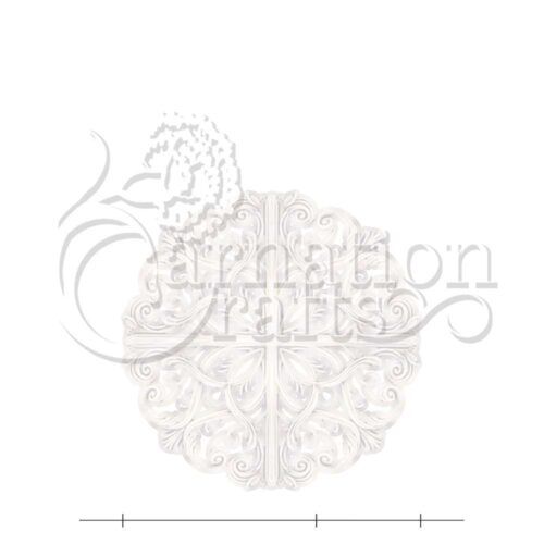 Carnation Crafts Quad Fold Filigree Circle Vignette Downloads - Vignette 1