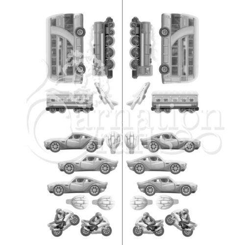 Carnation Crafts Planes, Trains & Automobiles Vignette Downloads - Vignette 5