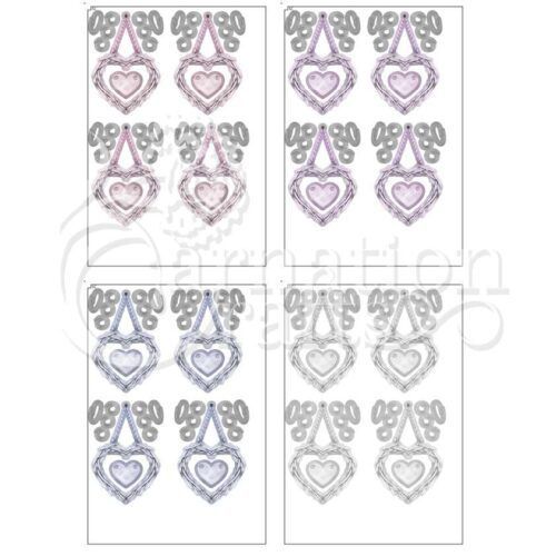 Carnation Crafts Love & Light USB Hanging Heart Wreath Additional Vignette Downloads