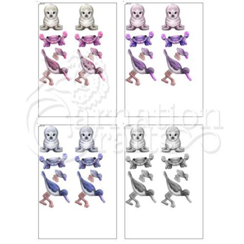 Carnation Crafts Love & Light USB Marine Friends Additional Vignette Downloads
