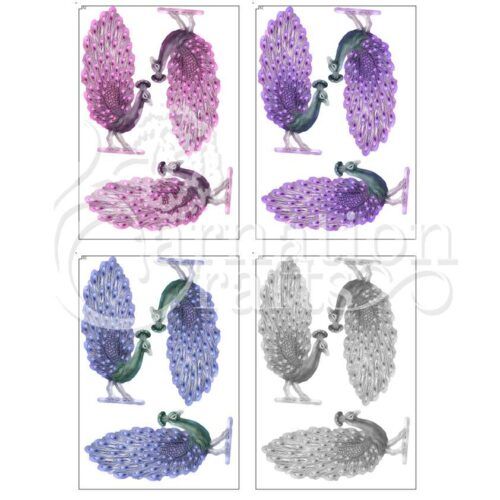 Carnation Crafts Love & Light USB Posing Peacock Additional Vignette Downloads