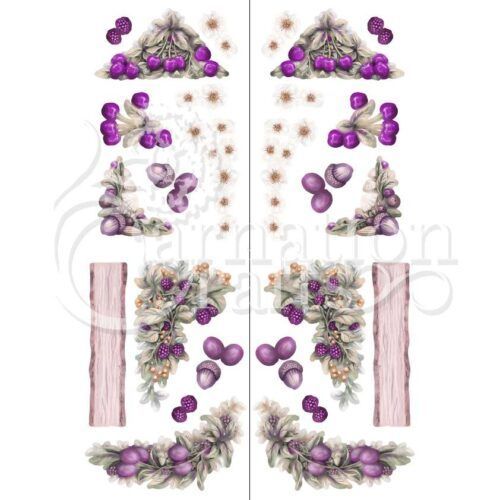 Carnation Crafts Fruitful Flora Vignette Downloads - Vignette 3