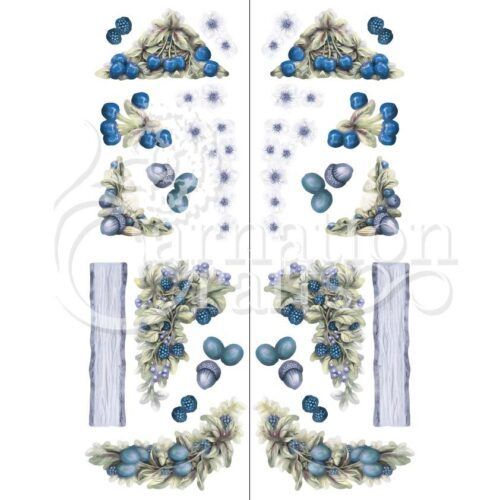 Carnation Crafts Fruitful Flora Vignette Downloads - Vignette 4