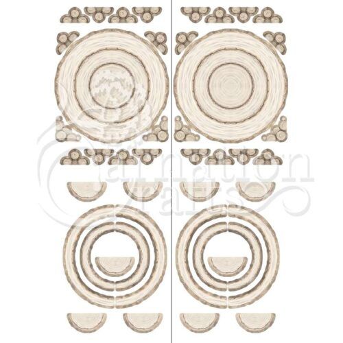Carnation Crafts Natural Edge Card Shape Vignette Downloads - Vignette 1