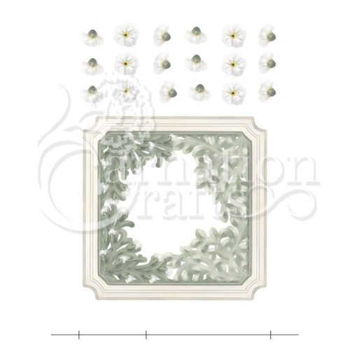 layered foliage frame vignette download product image 1