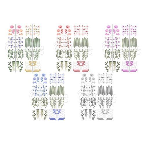 Carnation Crafts Reaching High Florals Vignette Downloads