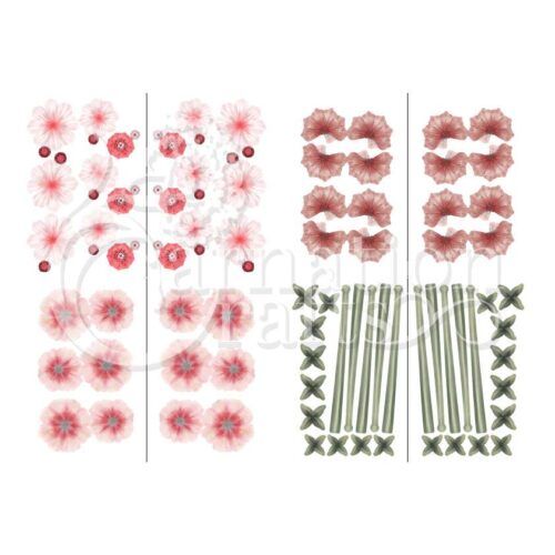 reaching high 3d flower heads vignette download product image 2