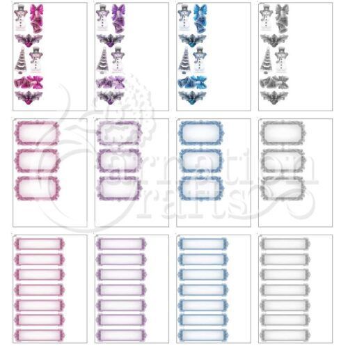 Carnation Crafts Charms Of Christmas USB Addressed To You Additional Vignette Downloads