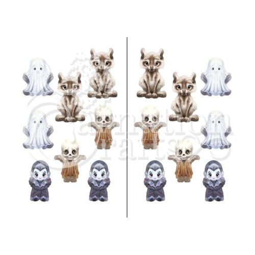 spooky friends vignette download product image 1