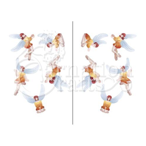 Autumn Enchantment Special Edition Vignette Flighted Fairies Image