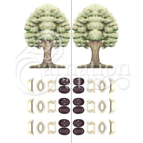 family tree card shape vignette download product image 1