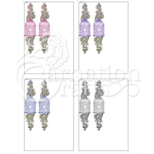 Carnation Crafts Joyful Journeys USB Birdcage Flourish Additional Vignette Downloads
