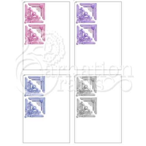 Carnation Crafts Joyful Journeys USB Frame Corners Additional Vignette Downloads