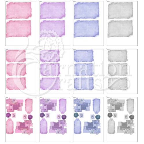 Carnation Crafts Joyful Journeys USB Scrappy Pages Additional Vignette Downloads