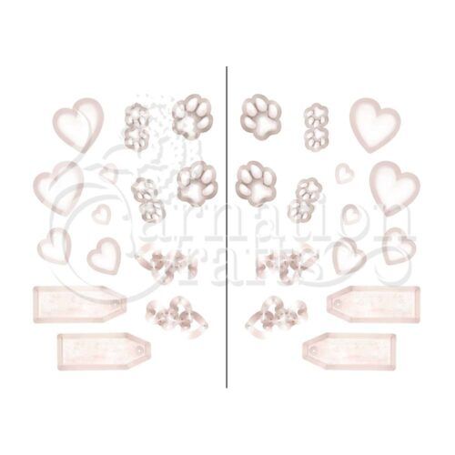 All Our Love Card Shape Vignette 2 Image