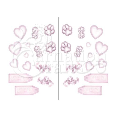 All Our Love Card Shape Vignette 3 Image