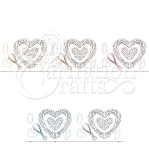 Carnation Crafts Banded Heart Vignette Downloads