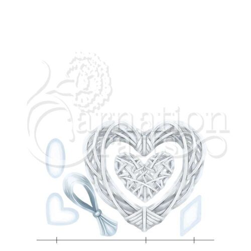 Banded Heart Vignette 4 Image