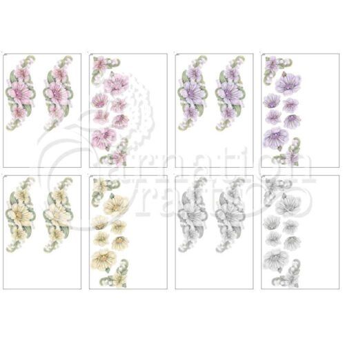 Carnation Crafts A New Chapter USB Cosmos & Lily Of The Valley Additional Vignette Downloads