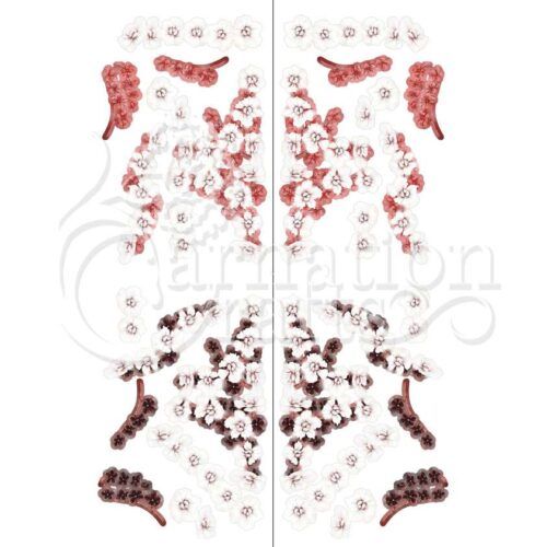 Orchid Rays Card Shape Vignette 2 Image