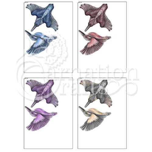Carnation Crafts Sense Of Belonging USB Flighted Kingfishers Additional Vignette Downloads