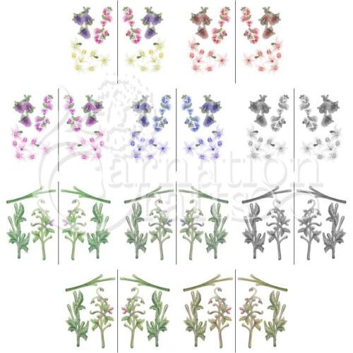 Carnation Crafts Sweet Meadow Florals Vignette Downloads