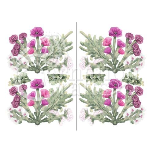 Wild Flower Fan Vignette 3 Image