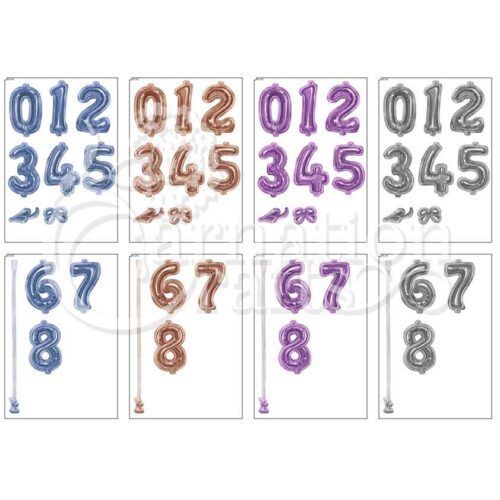 Carnation Crafts Floral Celebration USB Number Balloons Additional Vignette Downloads