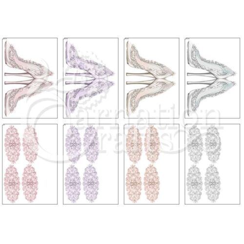 Carnation Crafts Joyful Echoes USB Killer Heels Card Shape Additional Vignette Downloads