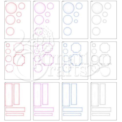 Carnation Crafts Joyful Echoes USB Mini Nested Name Plates Additional Vignette Downloads