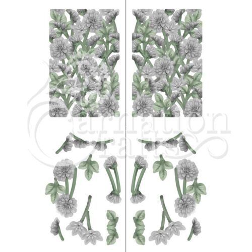 Floral Gatefold Card Shape Vignette 5 Image