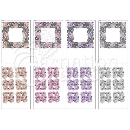 Carnation Crafts Enchanted Blooms USB Fancy Chrysanthemum Frame Additional Vignette Downloads