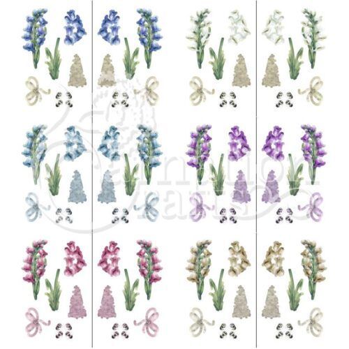 Clean & Simple Beautiful Bluebells Vignette Downloads - Vignette 1 - 5