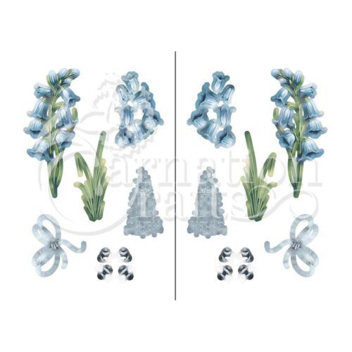 Beautiful Bluebells Vignette 2 Image