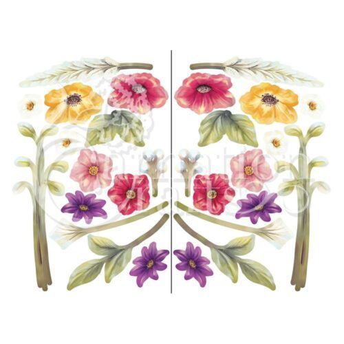 Sleek Florals Vignette 1 Image