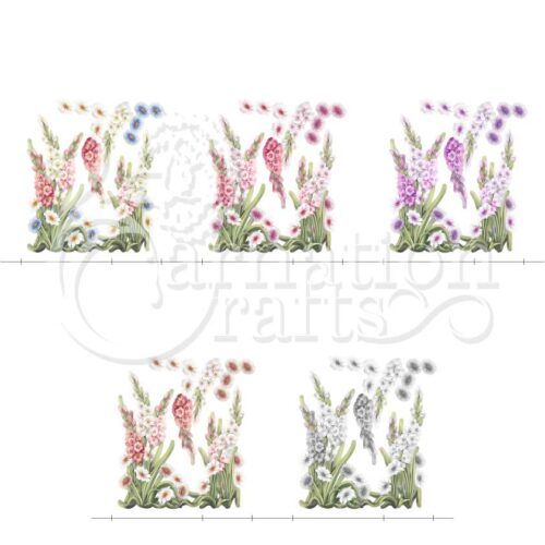 Carnation Crafts Graceful Gladiolus Vignette Downloads